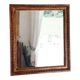 Miroir ancien doré,  58 x 52 cm