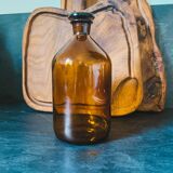 Ancien Flacon de laboratoire ancien pharmacie Prolabo 1150 cl verre ambré