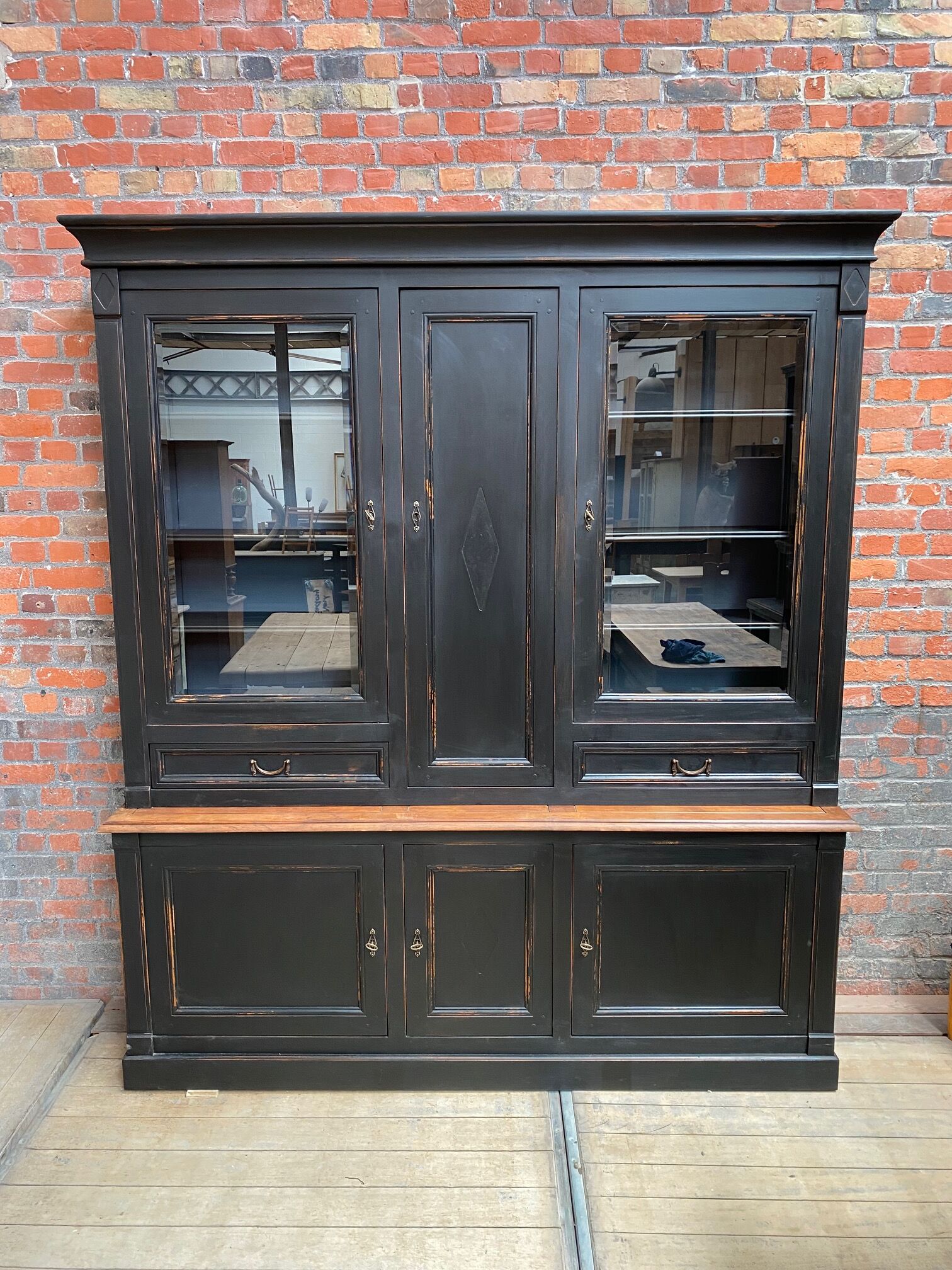 Patinated cherry furniture