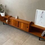 Vintage wooden sideboard from the 60s (shallow)