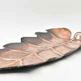 Tray sheet copper hammered
