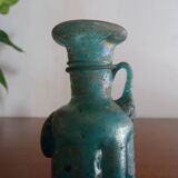 Miniature vase Scavo Seguso Vetri d'Arte iridescent glass Murano 1950