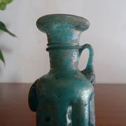 Miniature vase Scavo Seguso Vetri d'Arte iridescent glass Murano 1950
