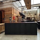 Large patinated workshop furniture