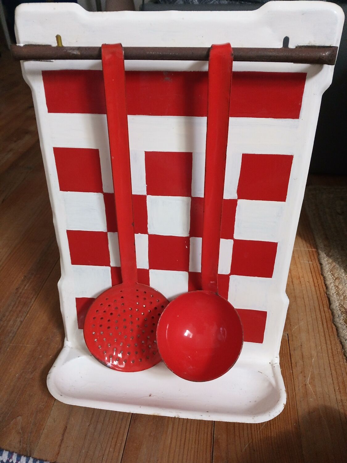 Skimmer ladle plate set