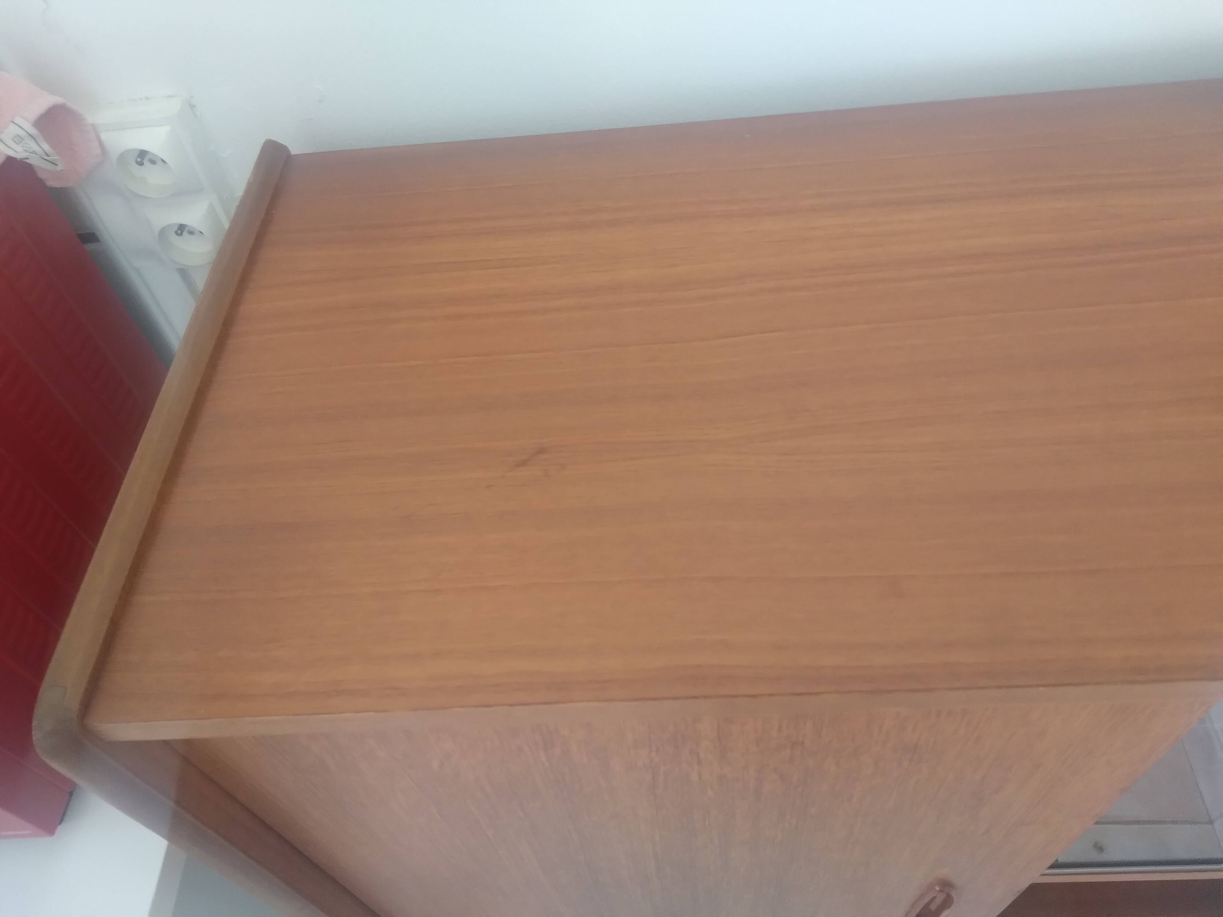 Scandinavian teak library buffet