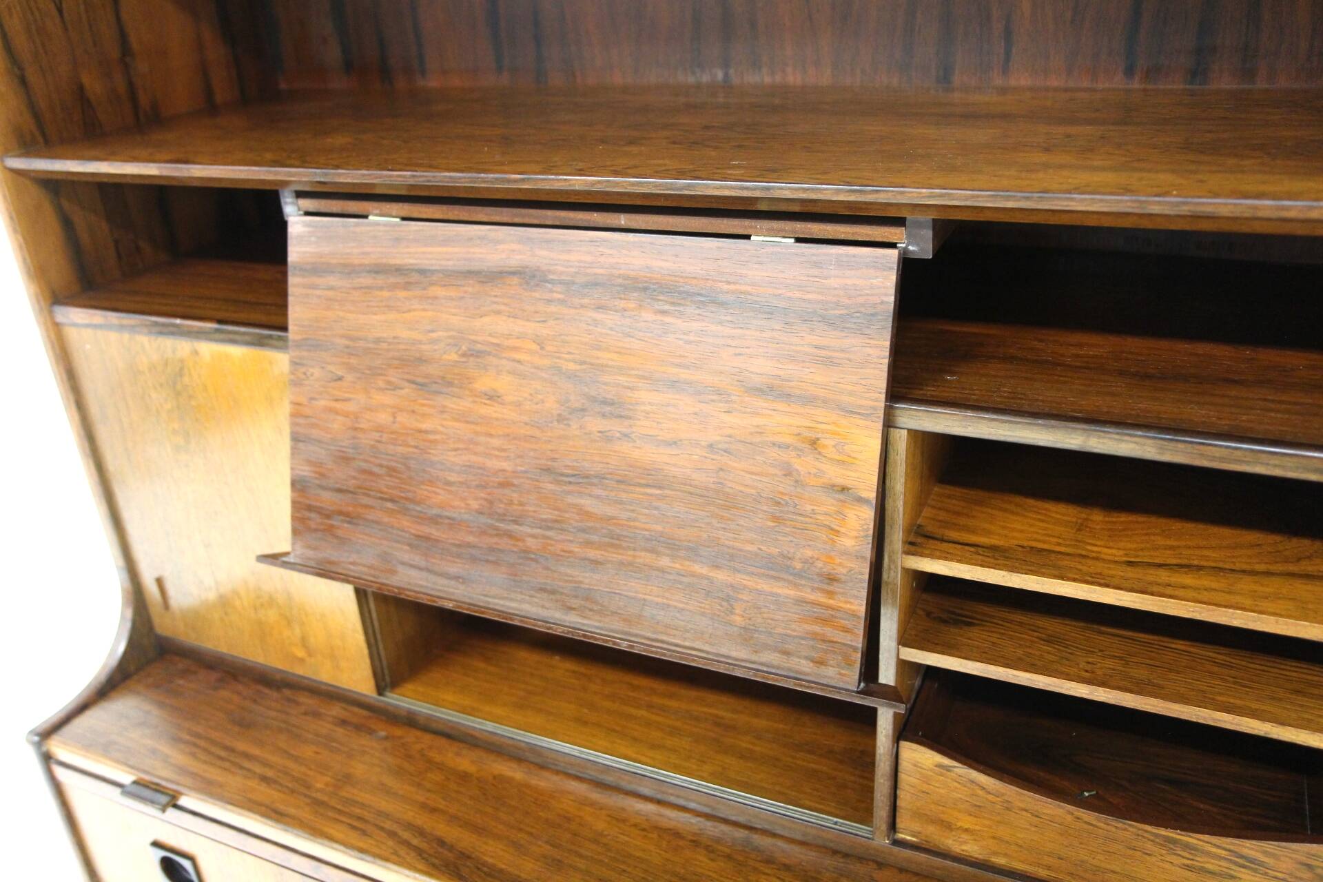 Secrétaire scandinave en palissandre, Albert Hansen Møbelfabrik, Danemark, 1960