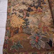Tapisserie de laine "Verdure Flamande" de la manufacture Robert Four