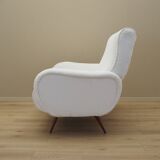 White sofa, Italian design, 1970s, production: Italy
