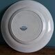 Flat plate, ironstone, Saint Amand, Margot decoration, Amandinoise company, 1920.
