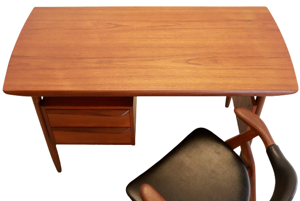 Dutch design vintage mid century propos hulmefa desk + chair