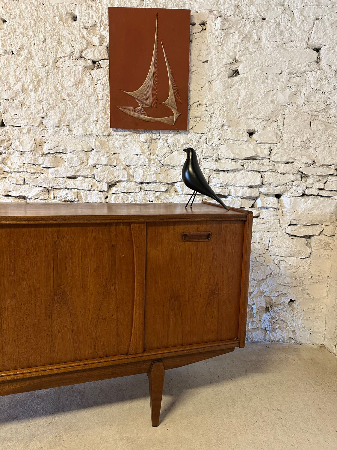 Enfilade UNIFA in teak - Scandinavian 1960