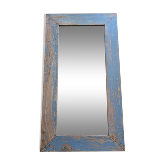 Teak mirror
