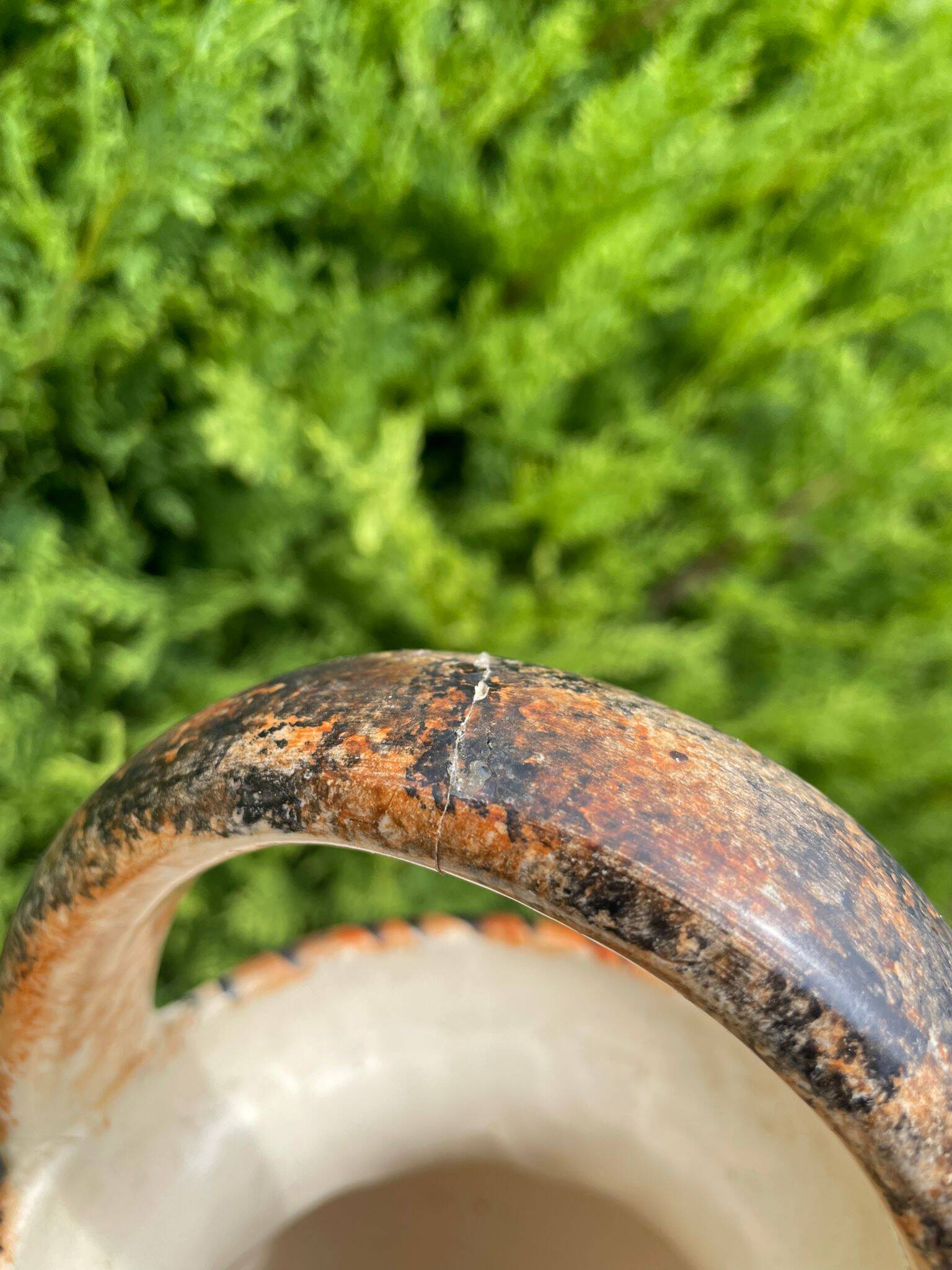 Lascaux prehistoric decorative pottery by Bruno Dose