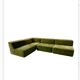 Swiss Vintage Modular Trio Sofa in Green Fabric by Team Form AG for Cor.