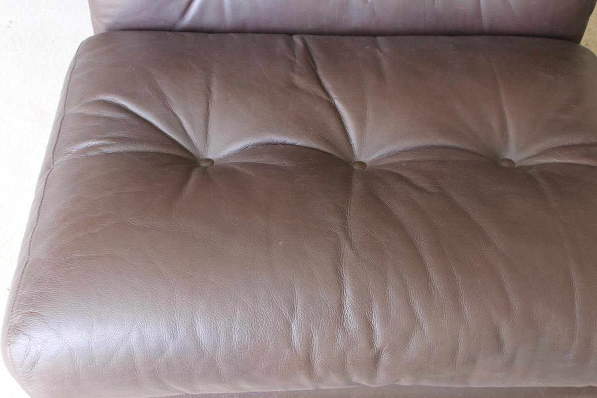 "Pair Bellini leather chairs"