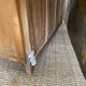 Antique Parisian wardrobe in solid pine