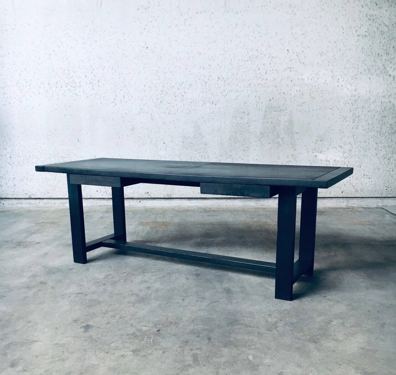 Midcentury Modern Dining Table by J. Batenburg for Mi, 1960s