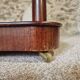 Empire style wooden rolling trolley – France, 1930s