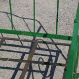 Antique metal bed, vintage