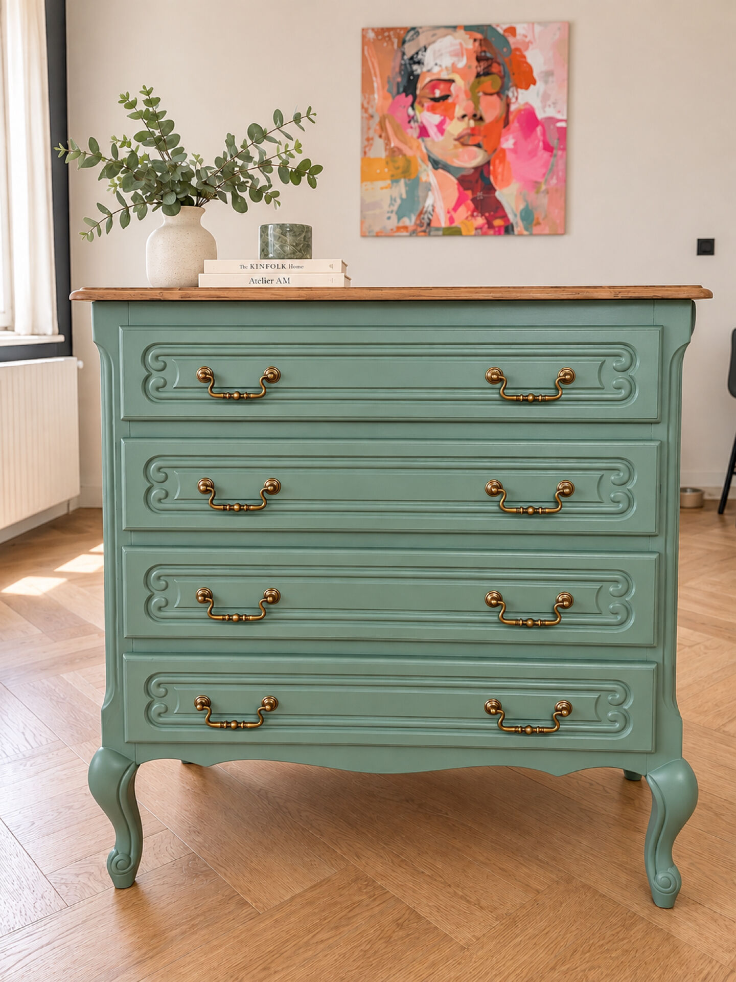Commode ancienne relookée