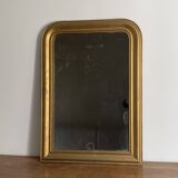 Louis Philippe mirror, late 19th century. Gilded. 88x62.