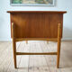 Bureau danois en teck et chêne du milieu du siècle, années 1950