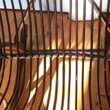 Franco Albini style bamboo rocking chair