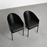 Pair of Costes armchairs by Philippe Starck, circa 1984.
