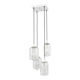 Superb cascading chandelier design in Murano glass by Kalmar, Austria, 1970s.