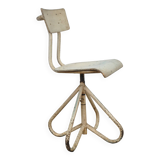 Chaise d'atelier industriel