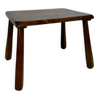 Table d'appoint style brutaliste Hollande années 60