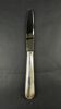 Set of 24 silver-plated knives SFAM, filet model.