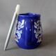 Large vintage ceramic cream pot, Waechtersbach Vroni, Germany