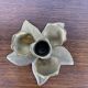Brass Flower Candle Holder, 1970