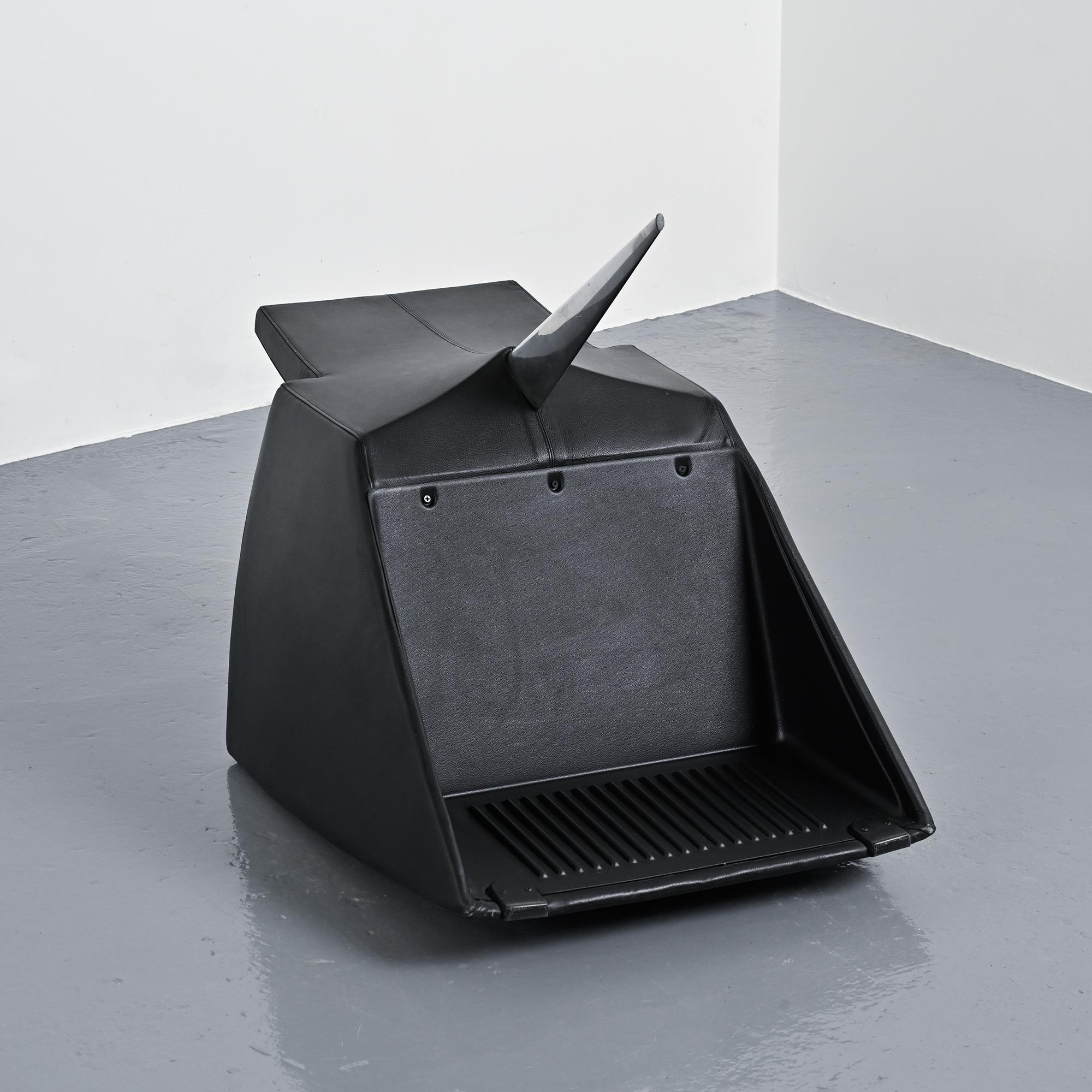 Pair of armchairs J. Lang, Philippe Starck, Driade 1987