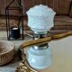 Lampe vintage verre de clichy