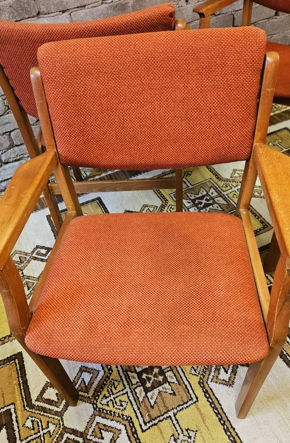 Set de 4 fauteuils casala 1970 vintage