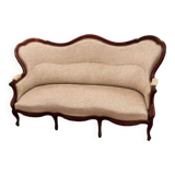 Napoleon III Sofa with Footrest