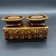 Double ceramic candlestick Ditmar Urbach – Czechoslovakia – Style A