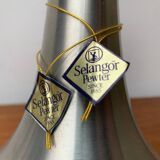 Vintage metal vase from Selangor Pewter