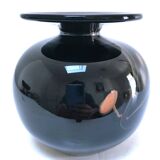 Bob le Bleis ball vase Moorish glassware Old glass paste