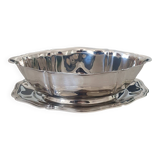 Guy Degrenne 18/10 stainless steel sauceboat, Régence collection