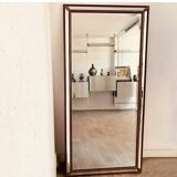 Antique mirror with parecloses 174x73cm