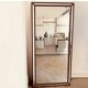Antique mirror with parecloses 174x73cm