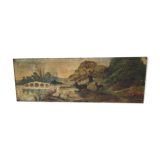 Oil on the Web signed M.HEBERT 1908