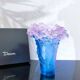 "Sweet Garden" vase, H 28 cm by Daum