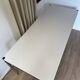 USM Haller desk in pearl grey laminate