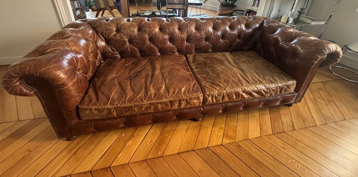 3-seater Chesterfield