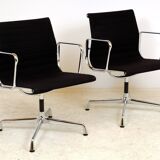 Pair of EA108 Eames armchairs for Vitra